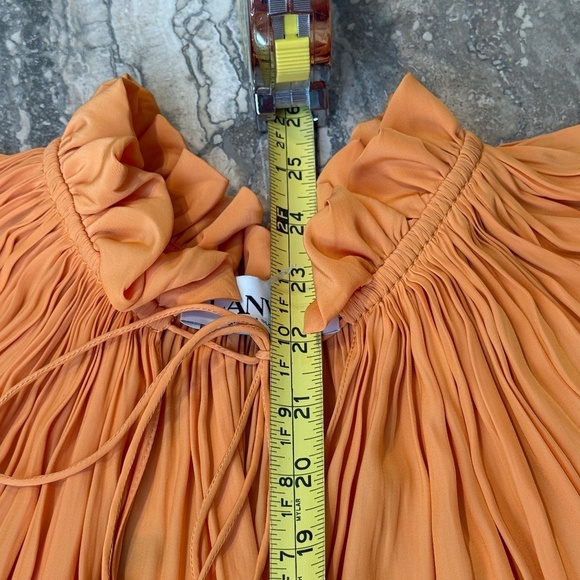 LANVIN - PARIS RUFFLED HEM TOP - Picture 6 of 12